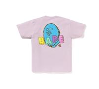 FDTURES Blusa Casual De Moda 24ss Bap Camiseta De Manga Corta para Deportes De Ocio Masculinos Y Femeninos De Doble Hilo De Algodón De Moda para Parejas Largas-color10||S