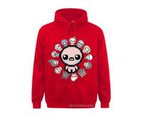 FDTURES Sudadera con Capucha Kawaii Gráfica The Binding of Isaac Cute Character Guppy 's Cat Winter Fleece con Capucha color8||M