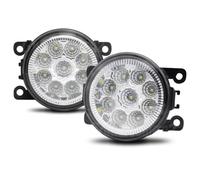 FDUESAJIF Faros Antiniebla Para Iveco Para Daily VI 2014-2023 H11 Coche LED 2 Uds 30W Montaje De Luz Antiniebla Lámpara Circulación Diurna DRL 3000LM Antiniebla Delantero(E Yellow)