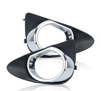 FDUESAJIF Faros Antiniebla Para Toyota Para Yaris Hatchback 2013 2014 Cubierta Luz Antiniebla Marco Cubre Bisel Faros Embellecedor Parrilla Coche Antiniebla Delantero(1 pair)