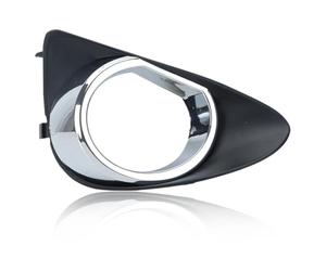 FDUESAJIF Faros Antiniebla Para Toyota Para Yaris Hatchback 2013 2014 Cubierta Luz Antiniebla Marco Cubre Bisel Faros Embellecedor Parrilla Coche Antiniebla Delantero(Right)