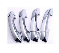FDWPJYO Embellecedor de manija de Puerta Lateral de Coche Fibra de Carbono cromada para Skoda Superb 3T4 3T5 2009 2010 2011 2012 2013 2014 2015