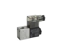 FDYZCIYI Electroválvula neumática de Aire 2V025-08, 12 V CC, 24 V, 220 V, 2 Posiciones, 2 Puertos, Normalmente Cerrada(DC24V,2V025-3F)