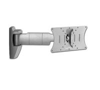 Fe-al reloj bisnodo soporte de pared de plata