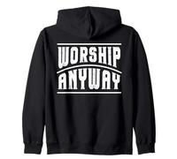 Fe Cristiana Adoración De Todos Modos Alabanza Jesús Sudadera con Capucha