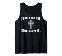 Fe Cristiana Biblia Escritura Dios amó al Mundo Cruz Camiseta sin Mangas