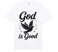 Fe Cristiana Dios es Buena Biblia Comfort Colors Adult Heavyweight T-Shirt