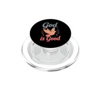 Fe Cristiana Dios es Buena Biblia PopSockets PopGrip para MagSafe