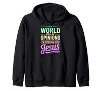 Fe Cristiana Humor Amor Jesús Sudadera con Capucha