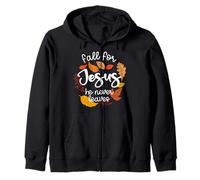 Fe Cristiana Jesús Espíritu Caída por Jesús Que Nunca Deja Sudadera con Capucha
