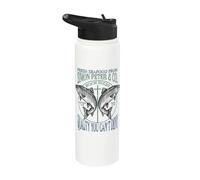Fe Cristiana Jesús Simón Pedro Divertido Marisco Versículo Stainless Steel Insulated Water Bottle