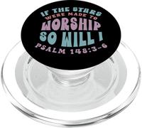 Fe Cristiana Si Las Estrellas estuvieran Hechas para adorar PopSockets PopGrip para MagSafe