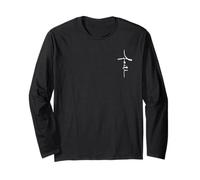 Fe Cristiano Cruz Jesucristo Religioso Moderno Minimal Manga Larga