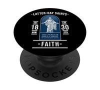 Fe de los Santos de los Últimos Días - confianza en Jesús PopSockets PopGrip Adhesivo
