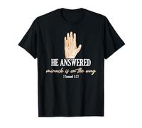 Fe Embarazo Anuncio Milagro en el Camino Cristiano Camiseta