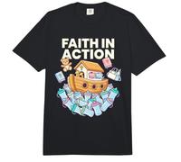 Fe En Acción Maternidad Cristiana Arca Noé Bebés Mamá Comfort Colors Adult Heavyweight T-Shirt