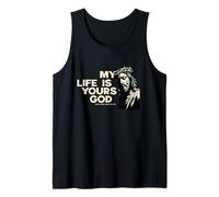 Fe en Jesús Mi vida dada por Dios Cristo vive Camiseta sin Mangas