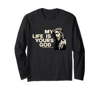 Fe en Jesús Mi vida dada por Dios Cristo vive Manga Larga