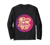 Fe espiritualidad Amor Jesús Cristiano Arte religioso Manga Larga
