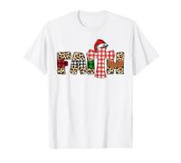 Fe Jesús Feliz Navidad Natividad Los Cristianos aman a Cristo Camiseta