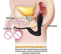 Fe Pròștătę Măsssach Tòy para Hombre, Inalámbrico Masculino, Beșt 10 Velocidades Vìbrassăgêr Mâssâgêr Juguetes para Mencontrol Remoto