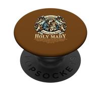 Fe - Santa María Lucas 1:42-43 Versículo bíblico PopSockets PopGrip Adhesivo