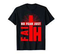 Fe sobre miedo Caminar por fe El miedo desaparecerá DIOS bendiga Camiseta