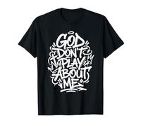 Fe Urbana Dios no Juega Hip-Hop Cristiano Camiseta