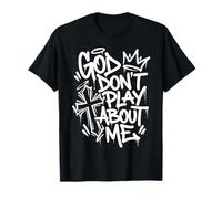 Fe Urbana Dios no Juega Hip-Hop Cristiano Camiseta