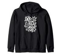 Fe Urbana Dios no Juega Hip-Hop Cristiano Sudadera con Capucha