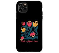 Fe y esperanza Jesucristo Cita de la Biblia Carcasa para iPhone 11 Pro Max