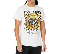 FEA - Camiseta - Hombre de color Blanco de talla Large - Sublime Sun 40 Oz to Freedom Adulto (Camiseta)-large