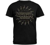 FEA - Camiseta - Hombre de color Negro de talla Large - Old Glory - Tool - Uomo Spectre Spiral (Camiseta) Large Nero