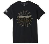 FEA - Camiseta - Hombre de color Negro de talla Small - Old Glory - Tool - Uomo Spectre Spiral (Camiseta) Small Nero