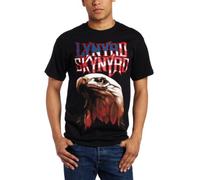 FEA Merchandising - Camiseta - Hombre de color Negro de talla X-Large - Fea Merchandising Uomo Lynyrd Skynyrd Americana Tee, Nero, X-Large