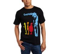 FEA Merchandising Camiseta para hombre Gorillaz Rock The House - Negro - Small