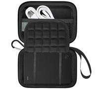 Feacan Estuche rígido para Discos Duros externos portátiles Seagate HDD/One Touch/Game Drive (1TB, 2TB, 4TB, 5TB, USB 3.0), Estuche EVA para Viajes y Almacenamiento, Negro