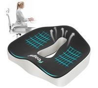 Feagar Cojin Coxis Ortopedico Grande: Cojín Coxis de Espuma Memoria Portátil, Cojin Ergonomico Silla Oficina, Silla de Ruedas, para Coche, Almohada Coccyx, Cojín para el Coxis, Cadera