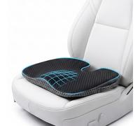 Feagar Cojín en Cuña para Asiento Coche 100% Espuma Viscoelástica Premium
