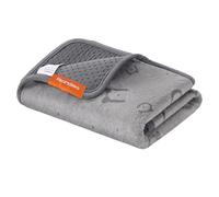 Feandrea Alfombrilla Absorbente Lavable para Perros, 2 Paquetes, Reutilizable, 122 x 61 cm, L, Alfombrilla para Mascotas, Antifugas, Antideslizante, Cobayas, Hámsters, Conejos, Gris Paloma PTD006GD01