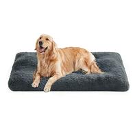 Feandrea Cama para Perros, Sofá para Mascotas, 122 x 74 cm, Lavable, Cojín para Perros, Gris Ahumado PGW204G02