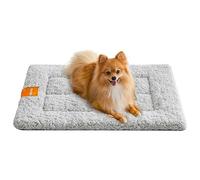 Feandrea Manta Cálida para Perros y Gatos, Colchón para Jaulas, Manta para Perros y Gatos, 60 x 45 cm, S, Lavable en Lavadora, Antideslizante, Gris Paloma PPB001G01