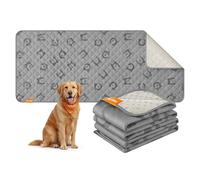 Feandrea Manta Impermeable para Perros Grandes, 178 x 76 cm, Funda Lavable a Máquina para Sofá, para Mascotas, Antideslizante, Acolchada, Gris Paloma PPB025G01