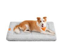 Feandrea Manta para perros y gatos, 105 x 70 cm, XL, lavable a máquina, apta para secadora, antideslizante, color gris claro PPB020G01