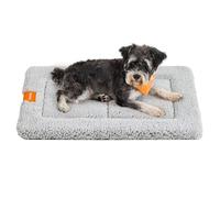 Feandrea Manta para perros y gatos, 75 x 50 cm, M, lavable a máquina, apta para secadora, antideslizante, color gris claro PPB019G01