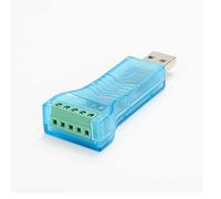 Feanteek Adaptador convertidor industrial USB a RS485 original FT232RL de comunicación rápida para modbus RS485 con Windows 10 8 7 MacOS Linux