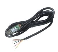 Feanteek Adaptador de cable USB a RS485 convertidor serie Modbus Cable A+, B con TX RX LED USB-RS485-WE-5000-BT compatible con Windows 11 10 8 7 Android Linux Mac OS