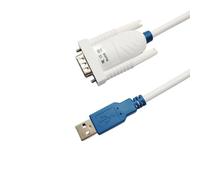 Feanteek Cable adaptador USB a RS232 UT232R-200 con chip FT232R USB a DB9 Serial Cable para Windows 11, 10, 8, 7, Vista, XP, Linux y Mac OS (2 m)