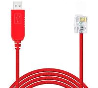 Feanteek Cable USB a RJ12 para cable Meade # 507 LX200 y LX-ACF Modelos Meade LX600 Telescopios Cable de consola de control de actualización (1,8 m)