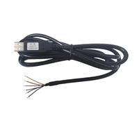 Feanteek TTL-232R-3V3-WE - Cable USB a UART con señales UART de nivel TTL de +3.3 V, cable de depuración de chip original FT232RQ compatible con Windows 11 10 8 7 Linux MAC OS 3V3 señal de nivel con